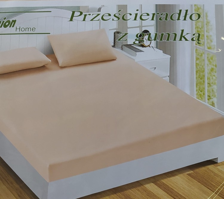 Prześcieradło 180x200 z gumką – elegancki beż lantaro.jpg